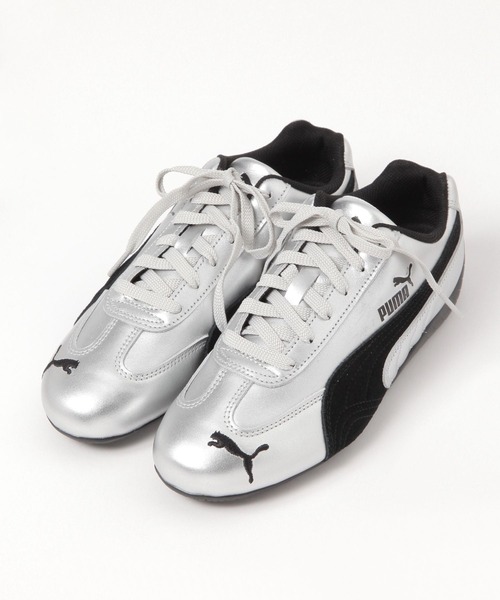 PUMA スピードキャット　ホワイト/シルバー スニーカー　25cm 楽天市場】お得な割引クーポン発行中!!【送料無料 プーマ