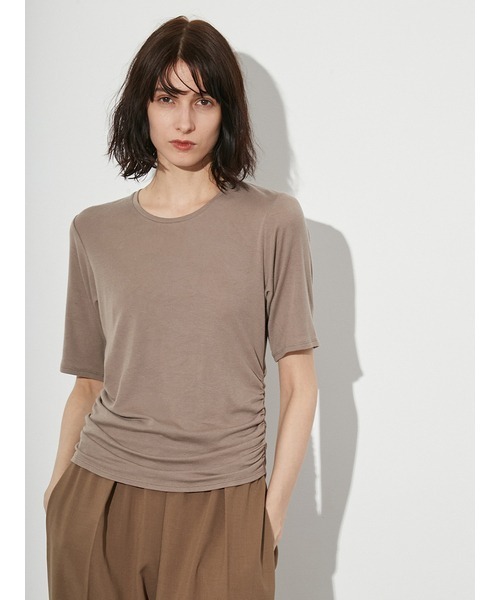 「styling/」 半袖カットソー ONE SIZE イエロー レディース_画像3