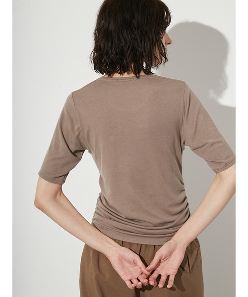 「styling/」 半袖カットソー ONE SIZE イエロー レディース_画像5