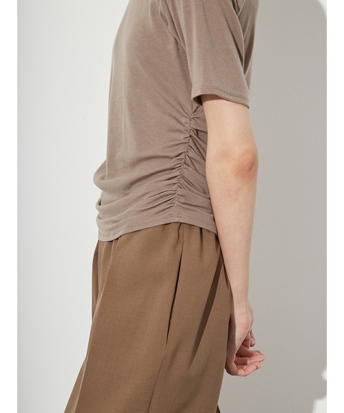 「styling/」 半袖カットソー ONE SIZE イエロー レディース_画像6