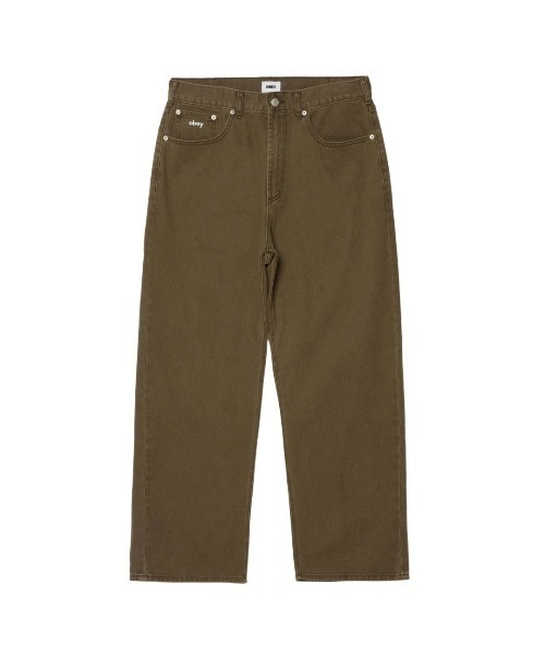 OBEY（オベイ） ワイドパンツ ジーンズ OBEY BIGWIG BAGGY DENIM