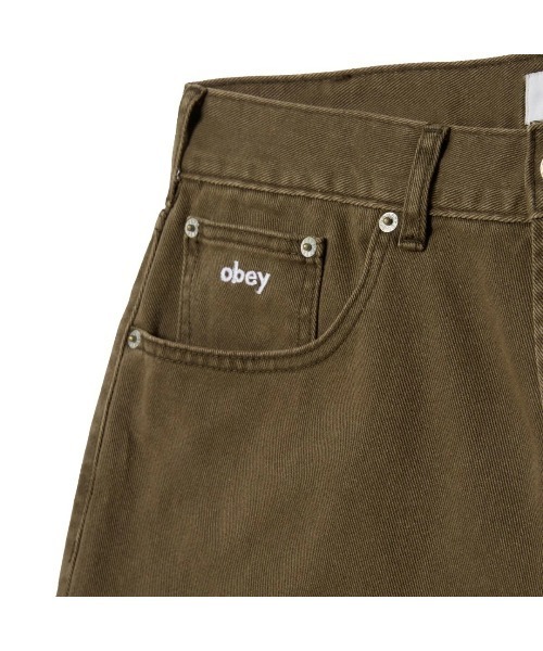 OBEY（オベイ） ワイドパンツ ジーンズ OBEY BIGWIG BAGGY DENIM