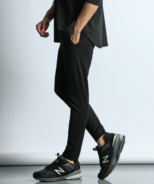 【チャコールグレー】【セットアップ対応】ポンチ ジョガーパンツ セットアップ対応】ポンチ ジョガー パンツ｜OUTLET (MEN'S