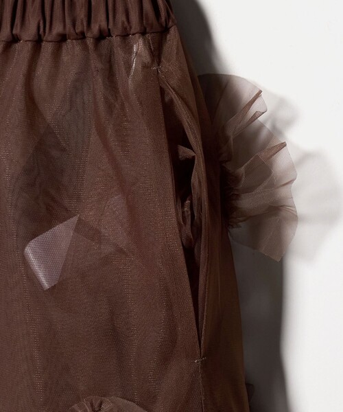 VIVIANO（ヴィヴィアーノ） スカート 「VIVIANO」チュール フラワー