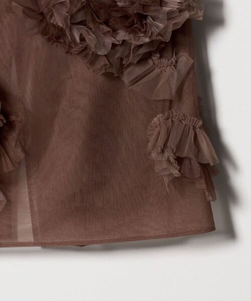 VIVIANO（ヴィヴィアーノ） スカート 「VIVIANO」チュール フラワー