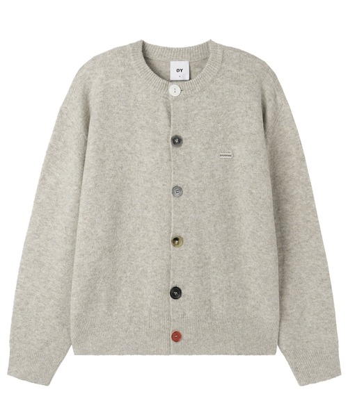 OY（オーワイ） カーディガン 「OY/オーワイ」BIG BUTTON KNIT 
