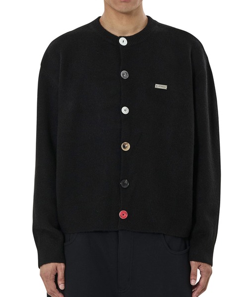 OY（オーワイ） カーディガン 「OY/オーワイ」BIG BUTTON KNIT 