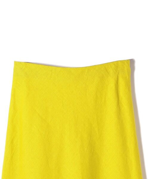 「SHIPS」 ロングスカート 38 イエロー レディース_画像9