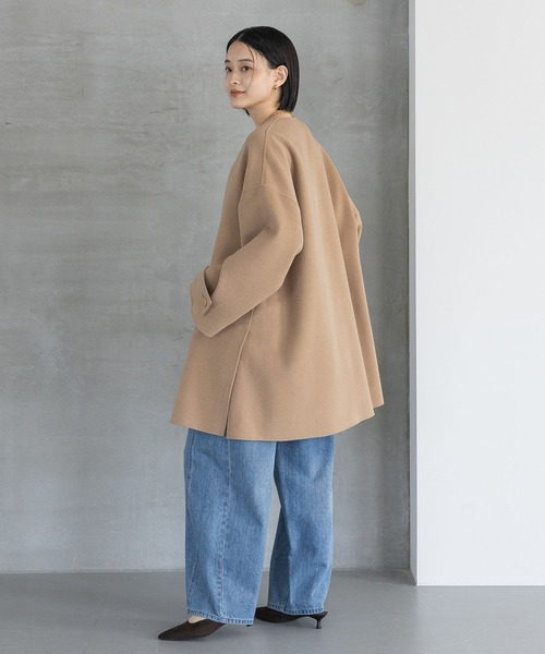 ちょ⭐︎グレディブリリアント　ファンシーノーカラーコート ちょ様専用⭐︎グレディブリリアント ファンシーノーカラー