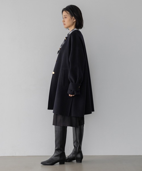 A part by（アパートバイ） ノーカラーコート コート 卒業式 カシープ