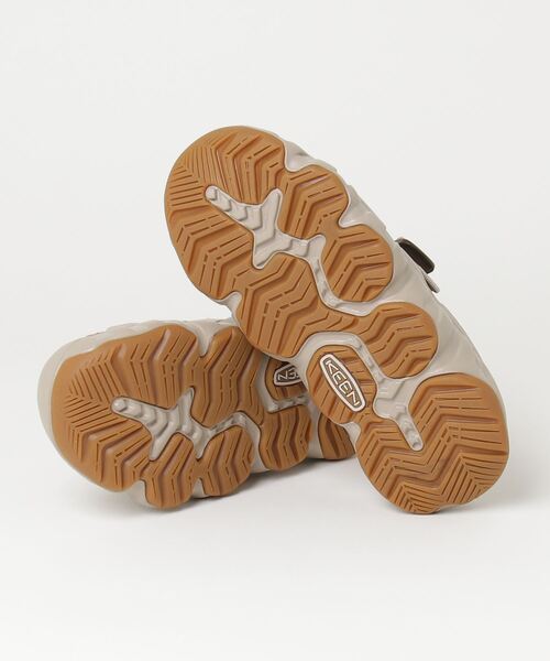「KEEN」 フラットサンダル 24cm ブラウン レディース_画像3