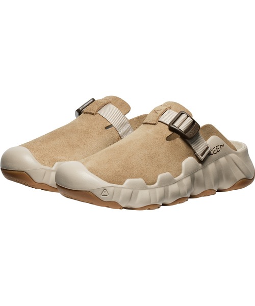 「KEEN」 フラットサンダル 24cm ブラウン レディース_画像5