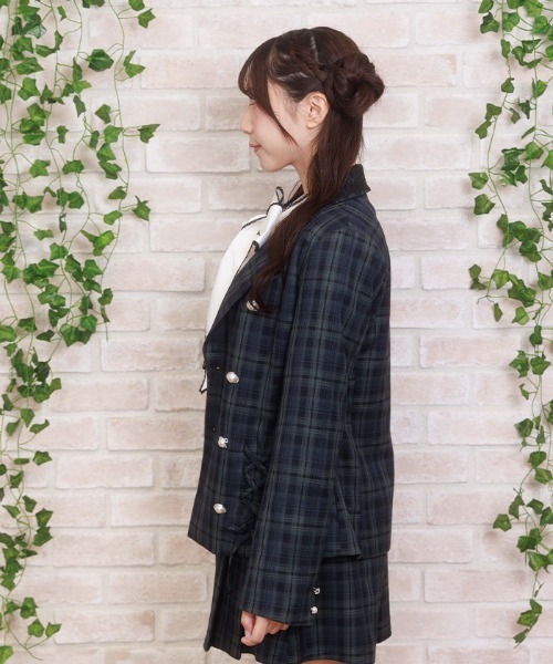 axes femme POETIQUE ジャケット テーラードジャケット Wレースアップ