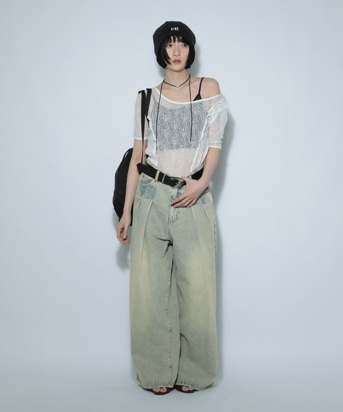 PAGEBOY（ページボーイ） 半袖カットソー FREE オフホワイト