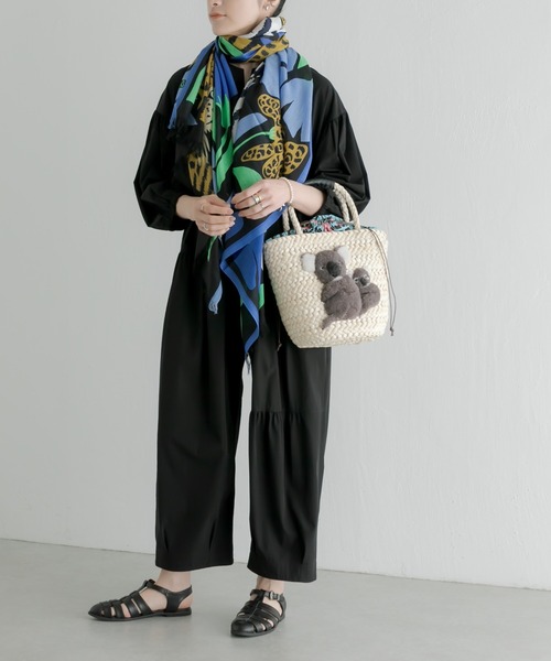 「ear PAPILLONNER」 かごバッグ FREE ブラウン レディース_画像5