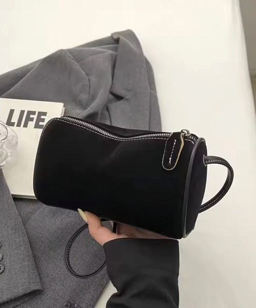 ショルダーバッグ バッグ 「 ammy. / エイミードット 」 ベロア ミニ