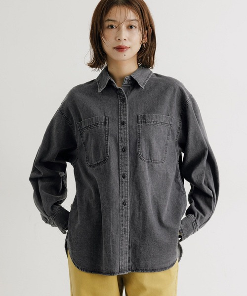 studio CLIP（スタディオクリップ） ブラウス シャツ 「選べる着丈