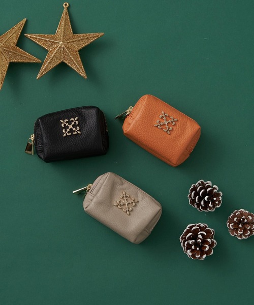 russet（ラシット） ポーチ FREE オレンジ レディース : ZOZOTOWN