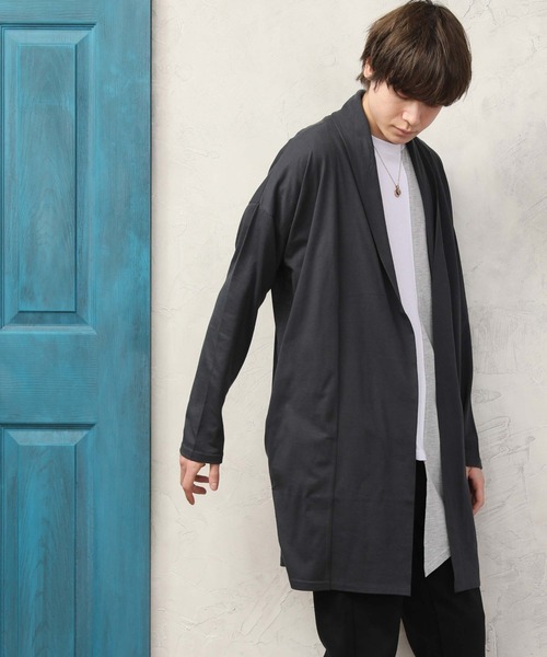 ARCADE（アーケード） カーディガン 春服 ストレッチ天竺 ビッグ