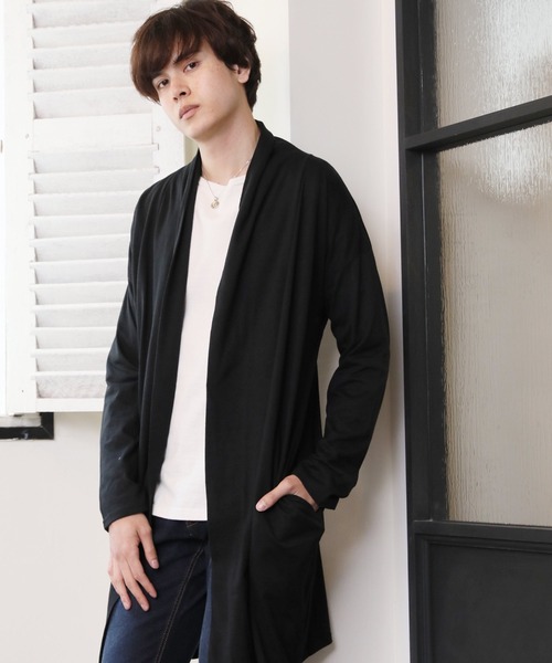 ARCADE（アーケード） カーディガン 春服 ストレッチ天竺 ビッグ