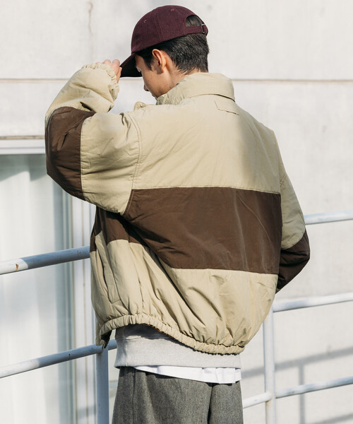 【新品】NAUTICA ノーティカ フェイデッド レザレッド ブルゾン Lサイズ NAUTICA/フェード加工 レザレッド ショート丈 ジップブルゾン｜Daytona