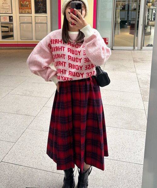 CIAOPANIC（チャオパニック） スカート 「2サイズ展開」チェック