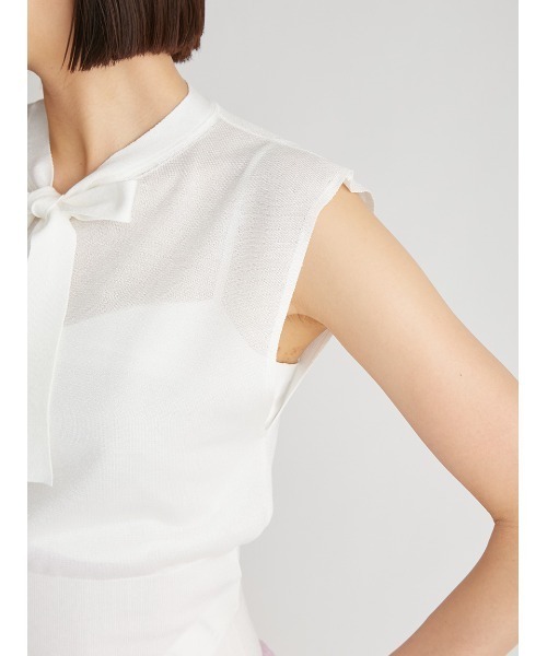 「CELFORD」 ノースリーブニット 38 ブラック レディース_画像7