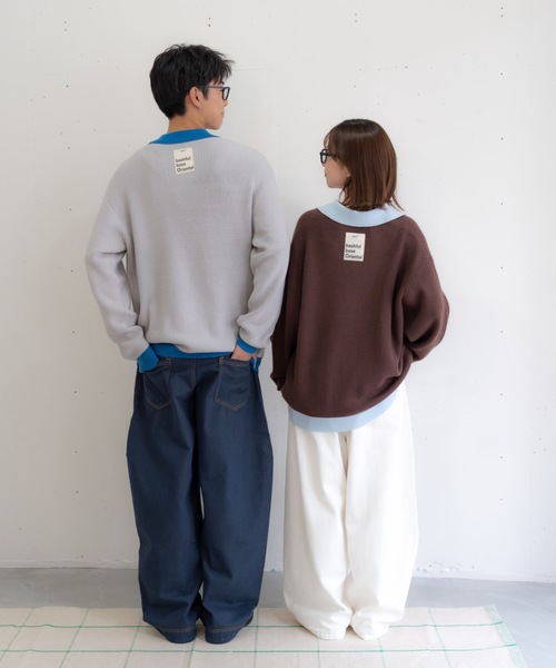 bashful base Oriental セーター ニット 「新色追加！/bbO」フラワー