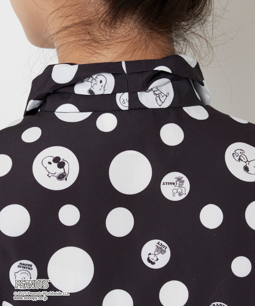 NARACAMICIE（ナラカミーチェ） ブラウス シャツ 「PEANUTS」ドット柄 