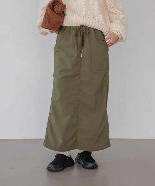 BAYFLOW（ベイフロー） スカート 「ストレッチ入り」裏起毛ベイカー