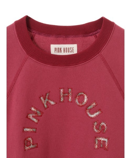 PINK HOUSE（ピンクハウス） スウェットカットソー フリー レッド