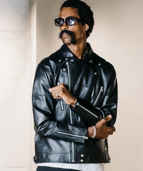 CRIMIE（クライミー） ライダースジャケット M ブラック メンズ