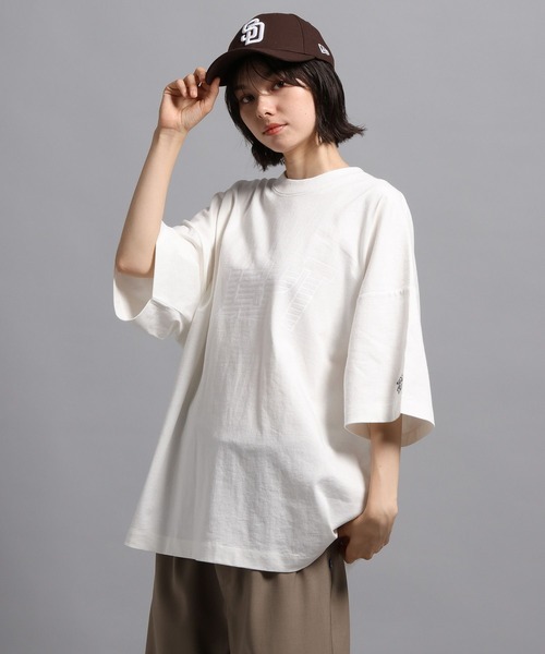 「GEORGE'S」 7分袖Tシャツ LARGE パープル メンズ_画像5