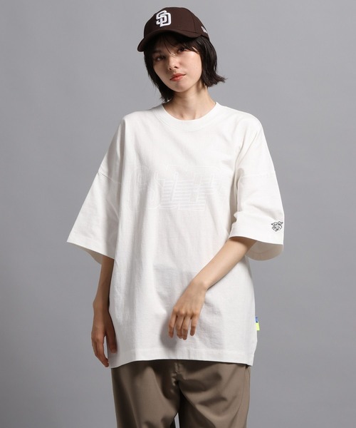 「GEORGE'S」 7分袖Tシャツ LARGE パープル メンズ_画像7