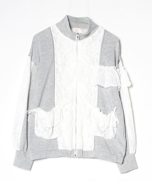 merry jenny（メリージェニー） ブルゾン FREE グレー レディース