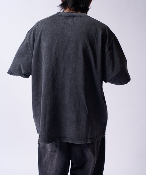 「Lui's」 半袖Tシャツ S チャコールグレー メンズ_画像3