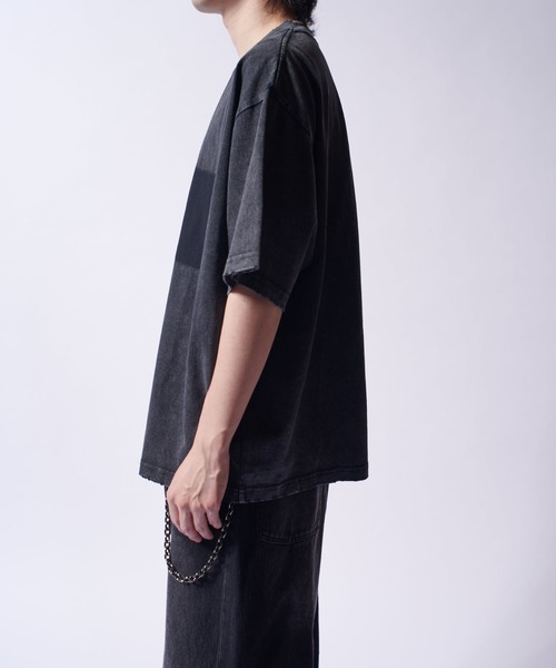 「Lui's」 半袖Tシャツ S チャコールグレー メンズ_画像6
