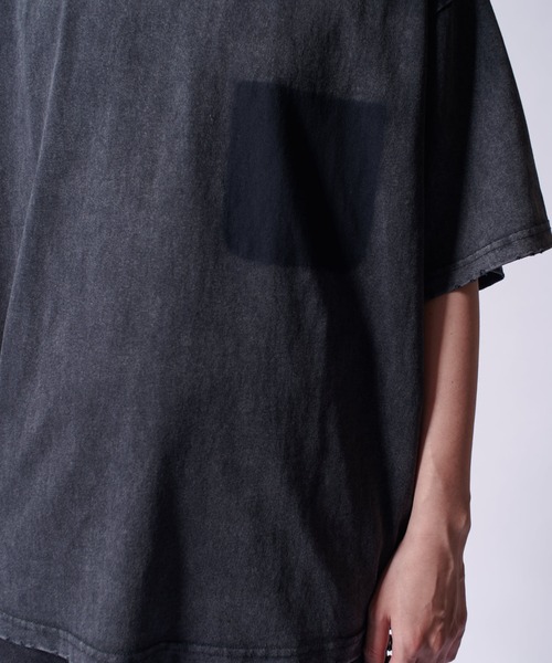 「Lui's」 半袖Tシャツ S チャコールグレー メンズ_画像8