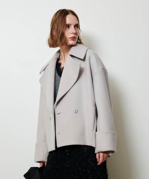 allureville（アルアバイル） ピーコート pコート メルトンコクーン