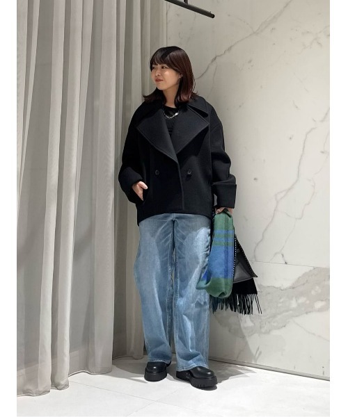 allureville（アルアバイル） ピーコート pコート メルトンコクーン