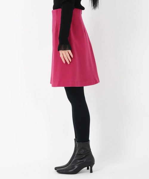 STRAWBERRY-FIELDS（ストロベリーフィールズ） スカート ラムウール