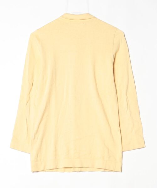 「umii908」 ニットカーディガン 2 イエロー レディース_画像2