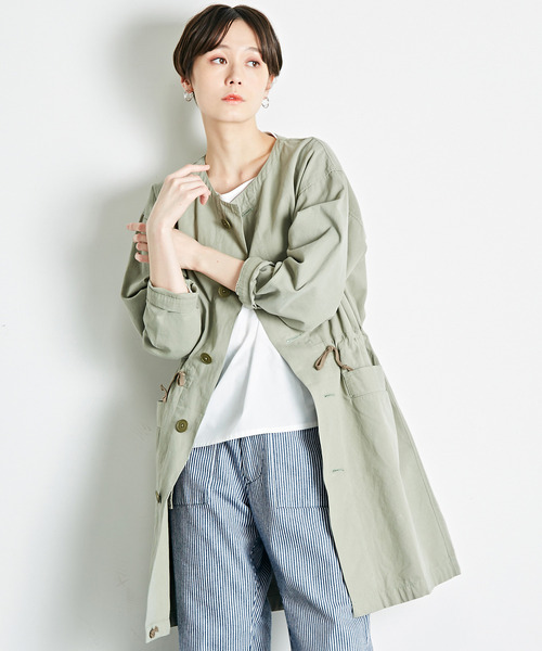 「MELROSE claire」 長袖ブラウス FREE オフホワイト レディース_画像4