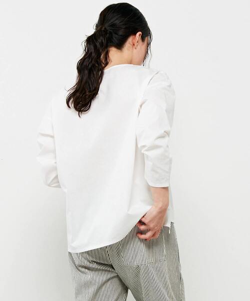 「MELROSE claire」 長袖ブラウス FREE オフホワイト レディース_画像9