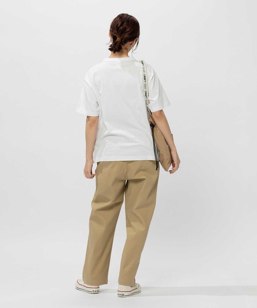 「Champion」 半袖カットソー X-LARGE ベージュ レディース_画像6
