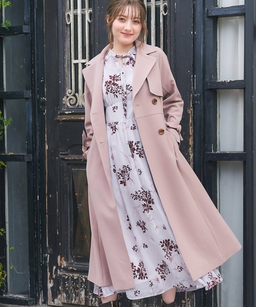 「NOELA」 半袖ワンピース M ベージュ レディース_画像7