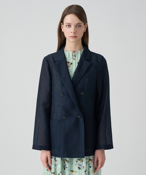 ANAYI（アナイ） ジャケット 38 ネイビー レディース : ZOZOTOWN Yahoo