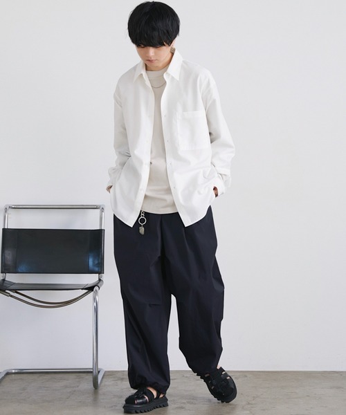 「WYM LIDNM」 イージーパンツ S グレー メンズ_画像9