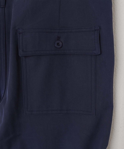 「evernavy」 パンツ M カーキ レディース_画像9