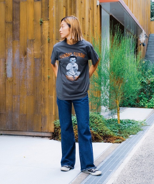 「roial」 半袖Tシャツ LARGE オートミール メンズ_画像8